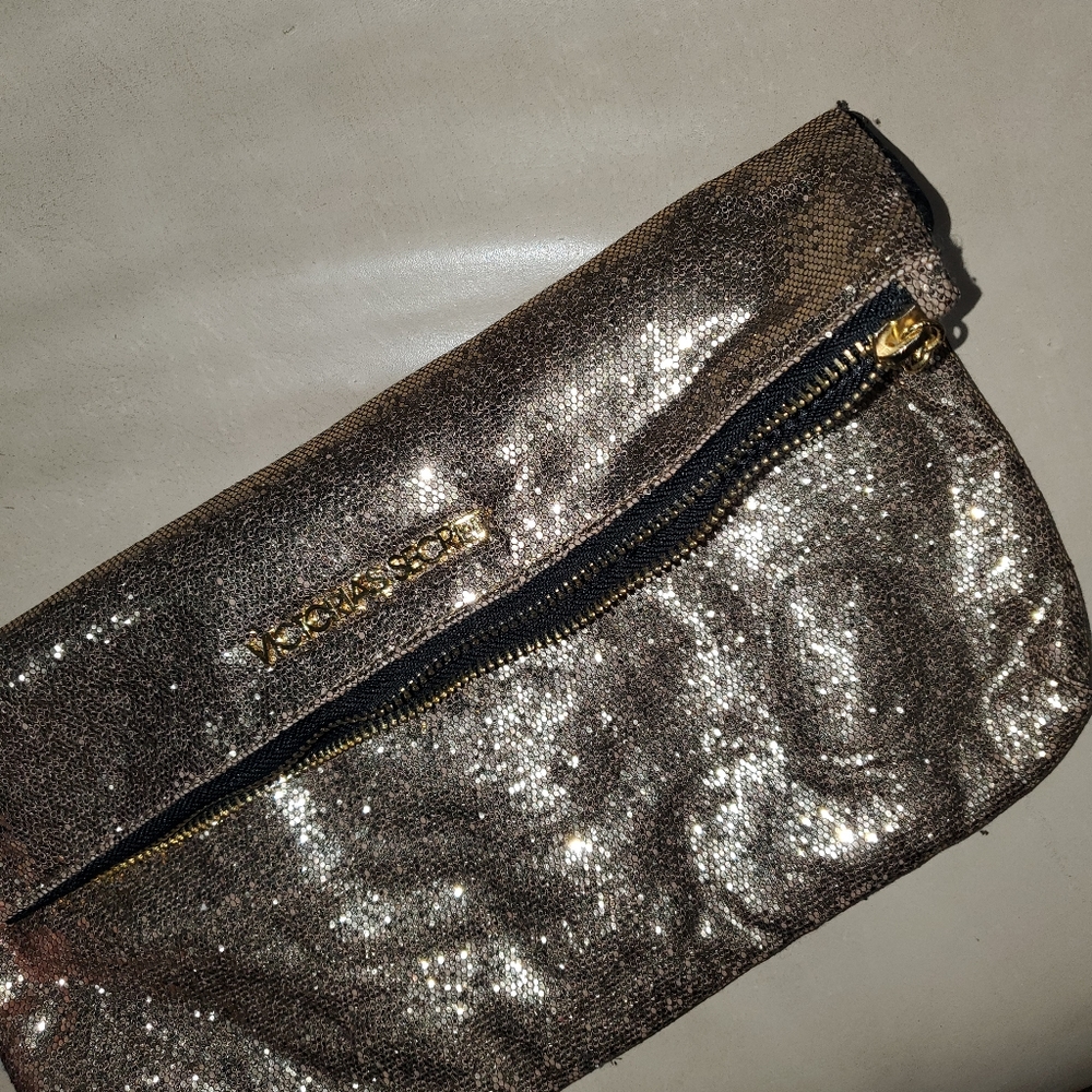 VS Glitter Clutch with Mirror